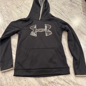 Under Armour Black Boys Large Hoodie